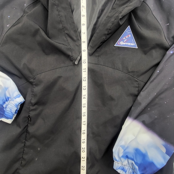RIPNDIP Galaxy Gypsy Anorak Jacket Size Large **flaws** - Picture 10 of 13